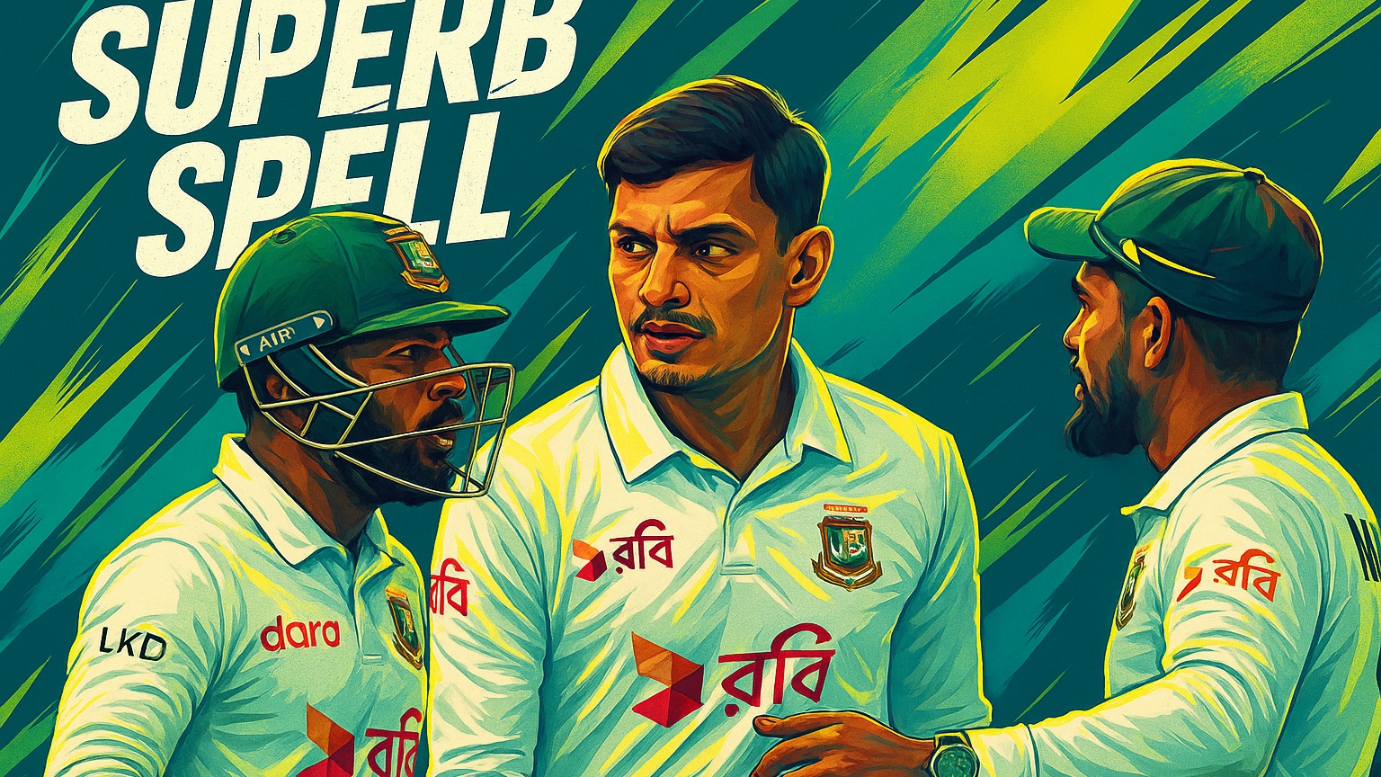 Taijul Islam's 6 for 120 | 2nd Test