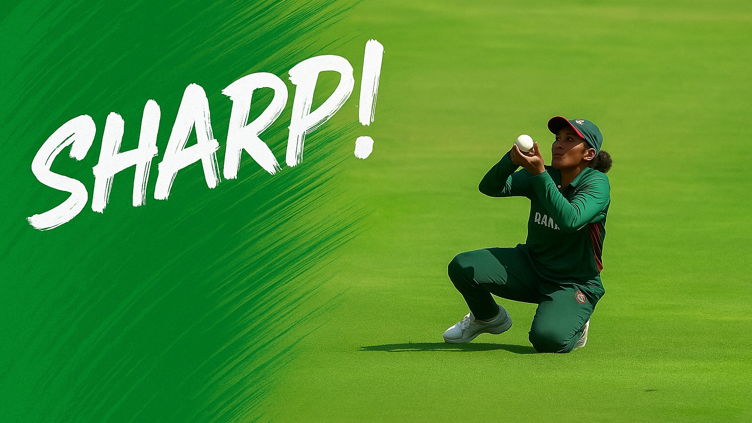 SHARP! Ritu Moni plucks a catch out of nowhere