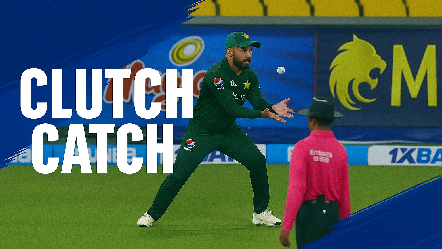 JUST IN TIME! Nawaz holds on after the juggle to dismiss Nissanka