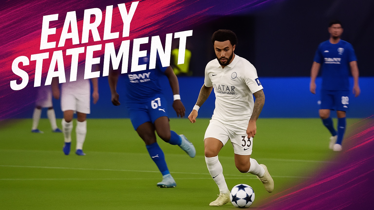 EARLY STATEMENT! Claudinho slots it home with precision