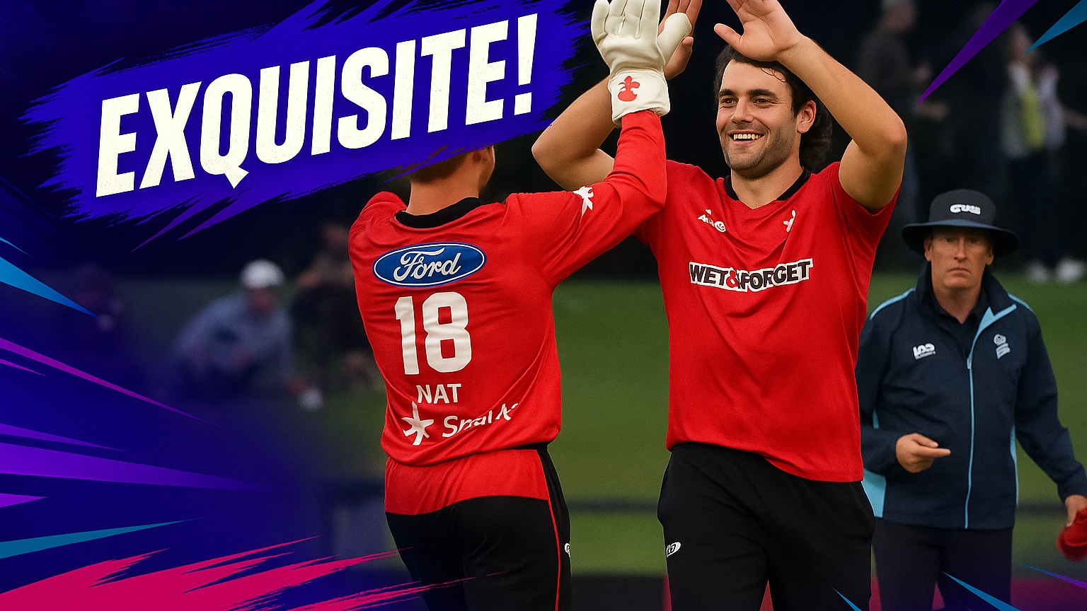 EXQUISITE! Lachie Harper's double-wicket maiden