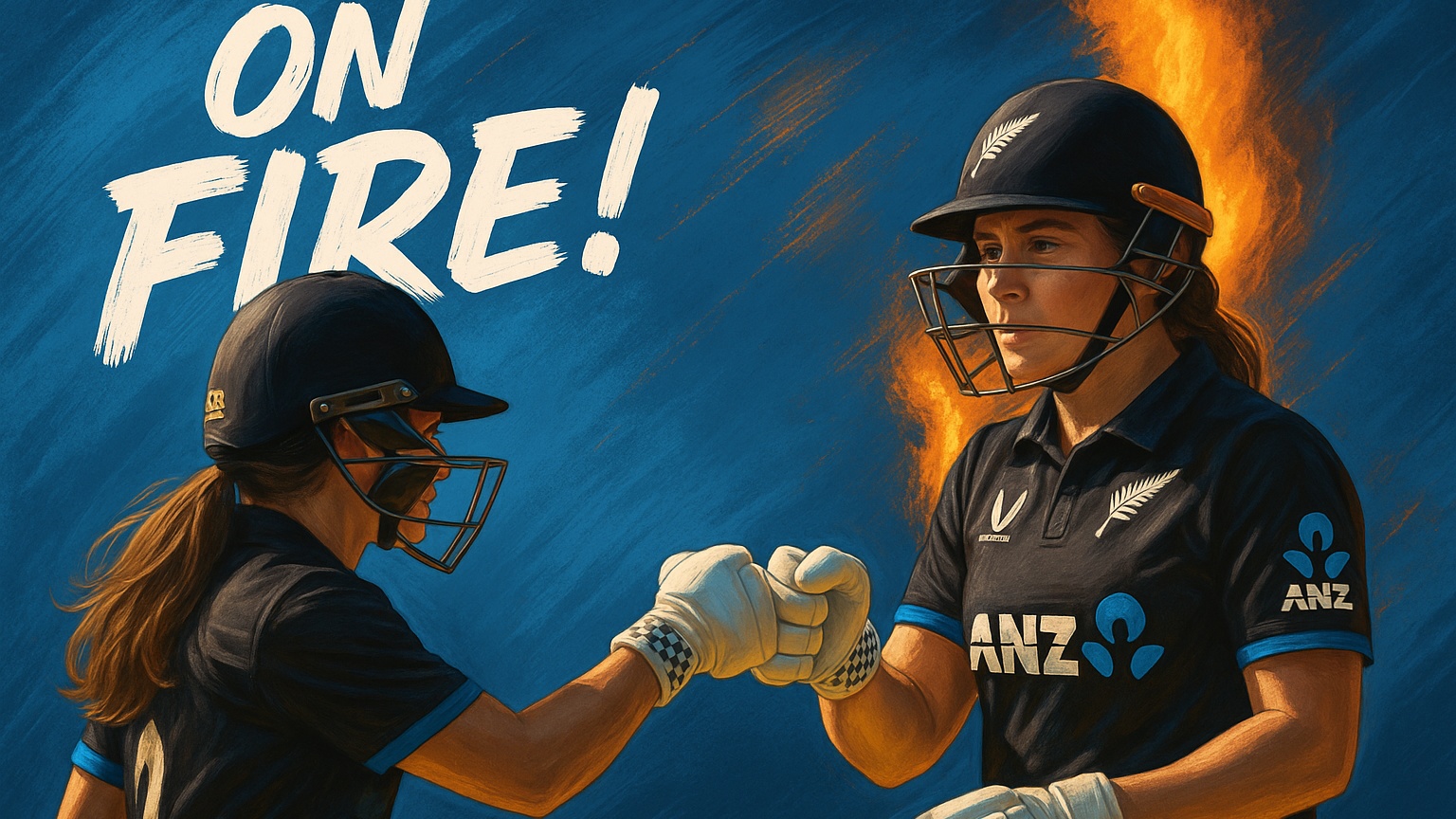 4444! Georgia Plimmer puts on a show