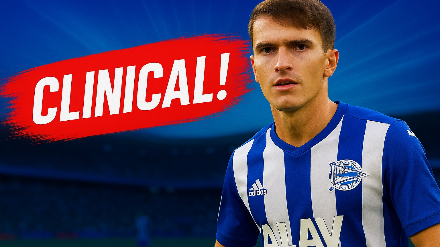 CLINICAL! Denis Suárez opened the scoring for Alaves