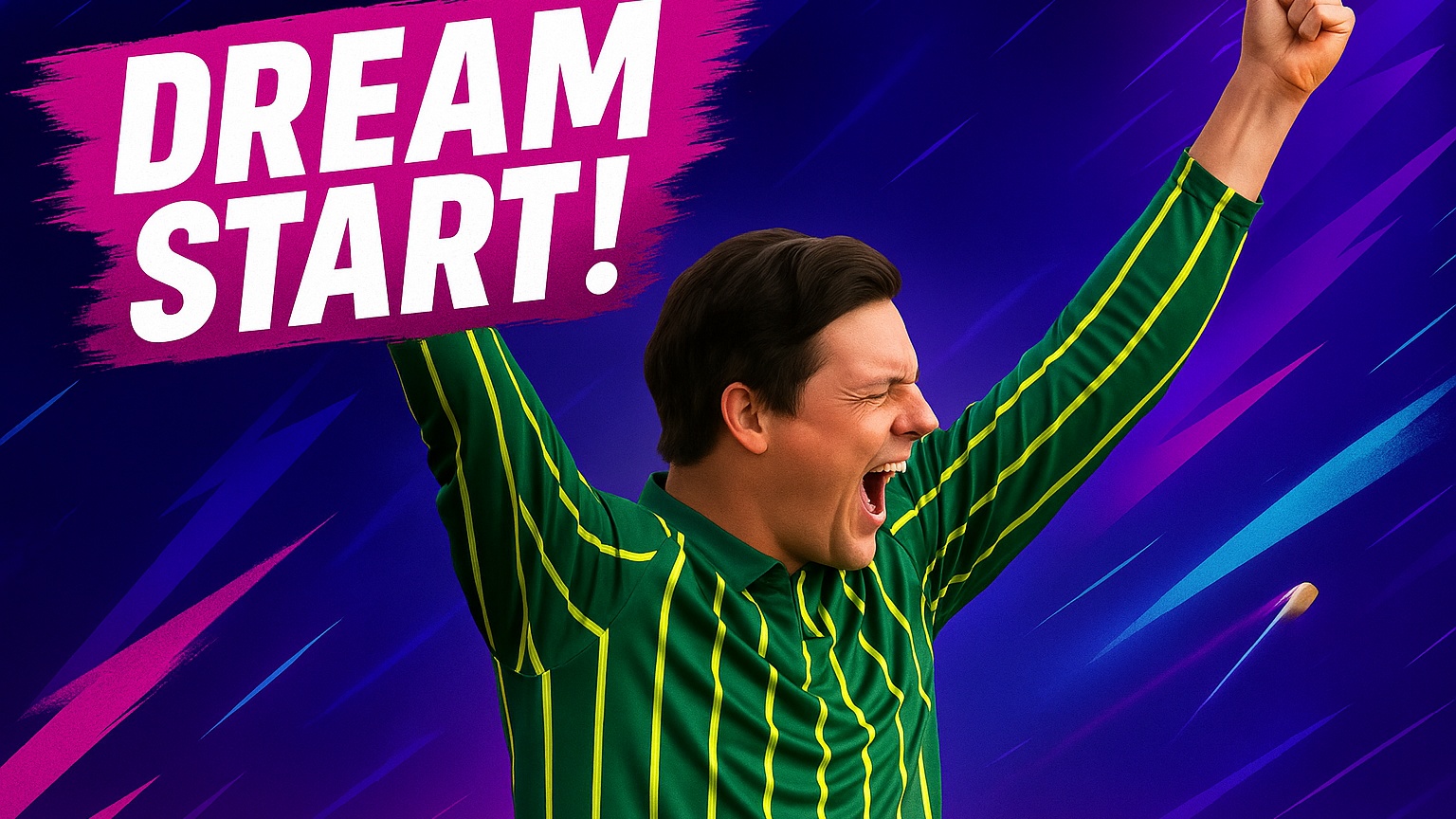 DREAM START! Angus Schaw strikes on the first ball of the innings