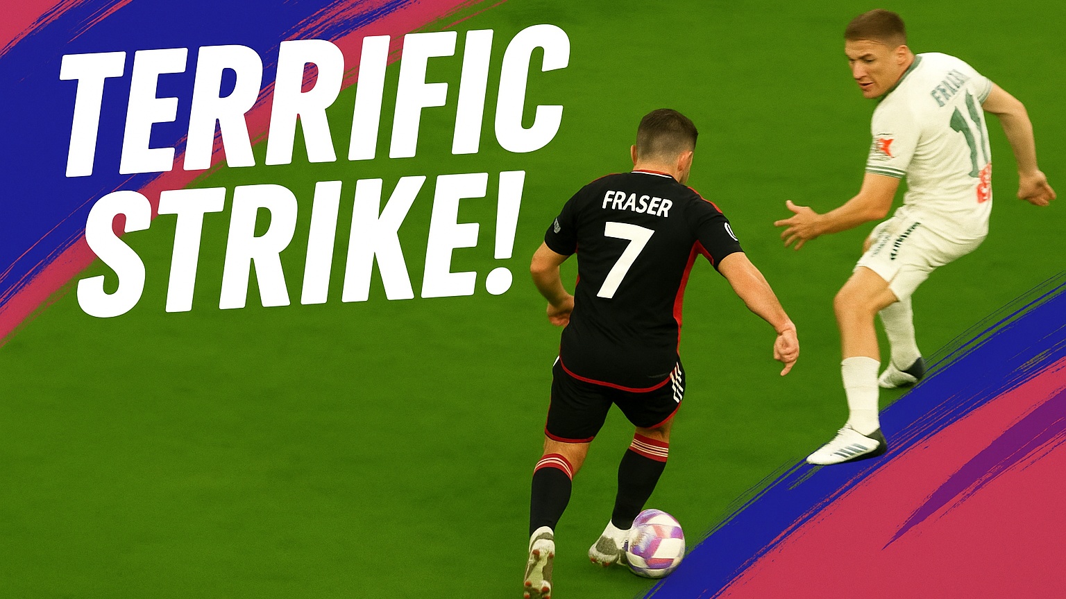 TERRIFIC STRIKE! Ryan Fraser finds the net