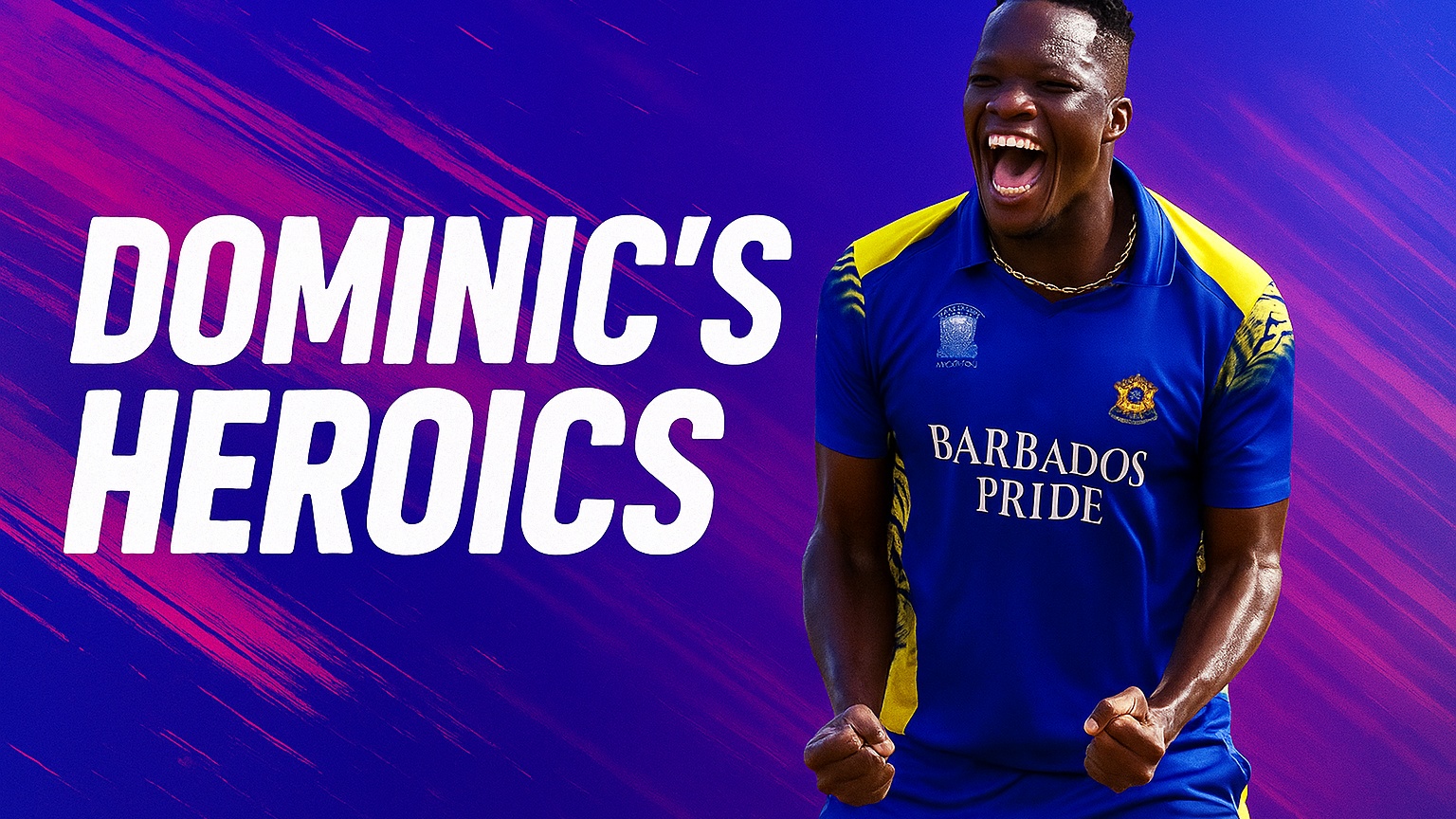 Dominic Drakes's 4 for 34 | Final