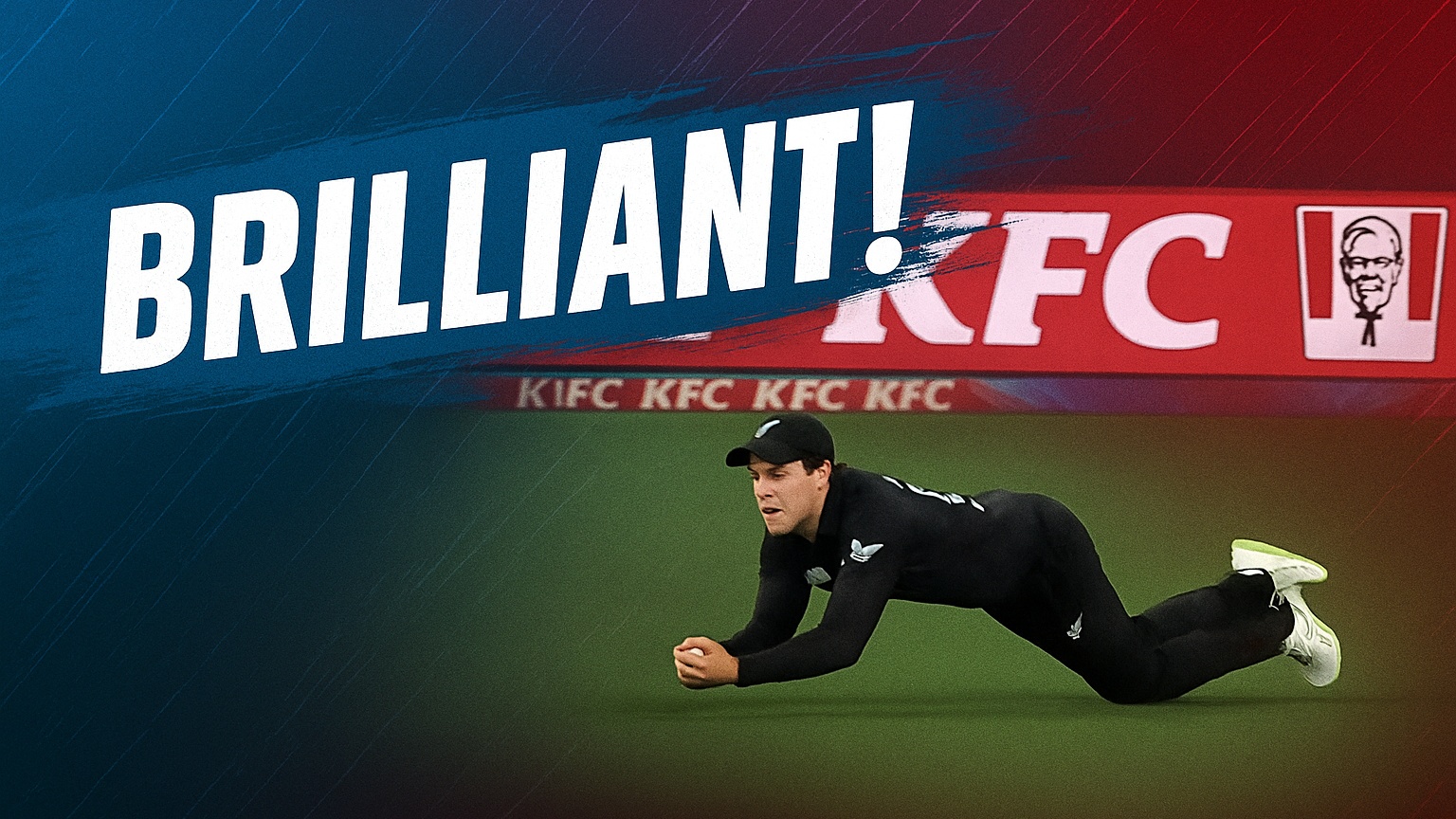 BRILLIANT! Chapman stole the spotlight with a great grab