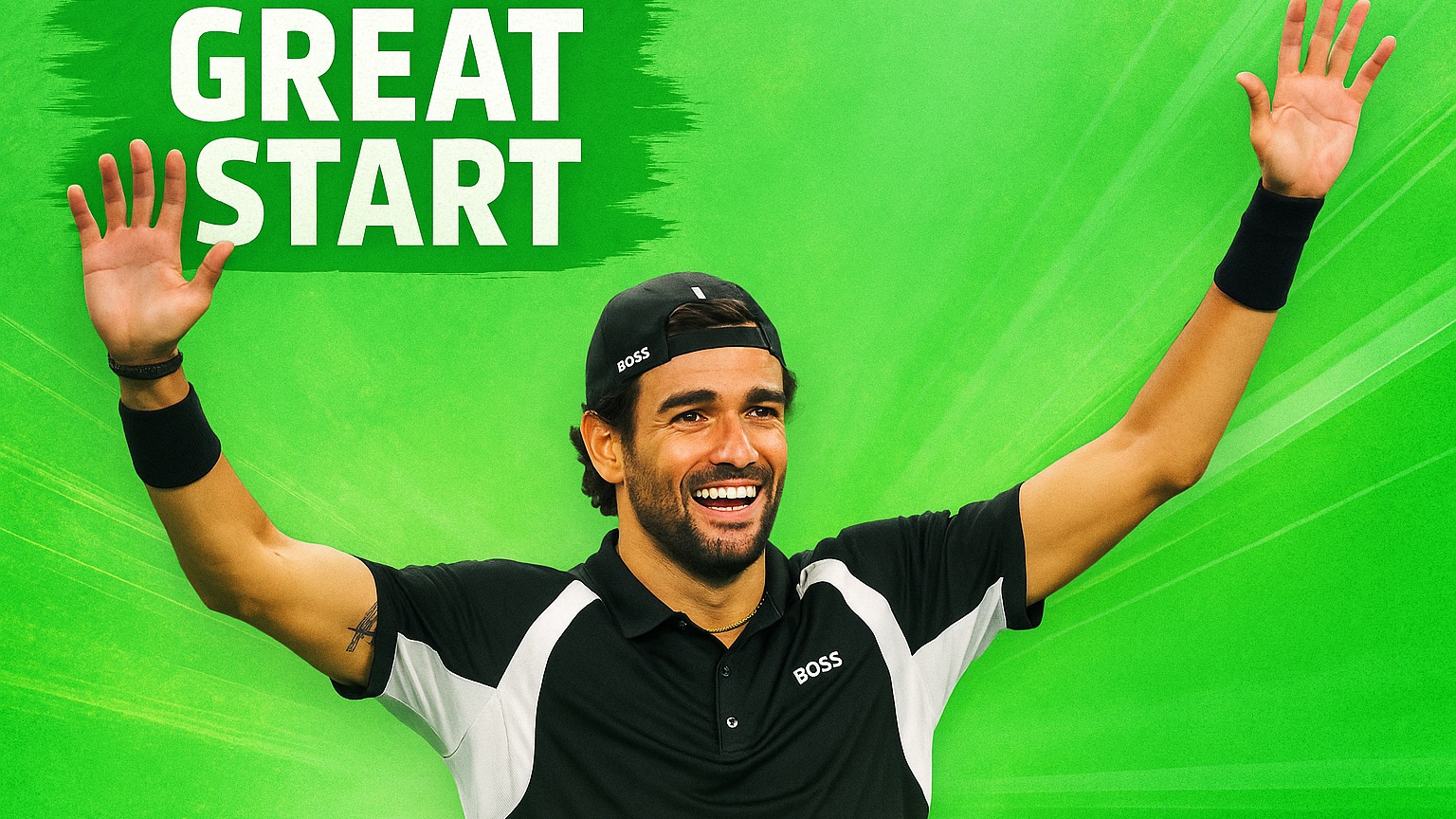 Matteo Berrettini vs Adrian Mannarino | Day 1 | Stadium 1