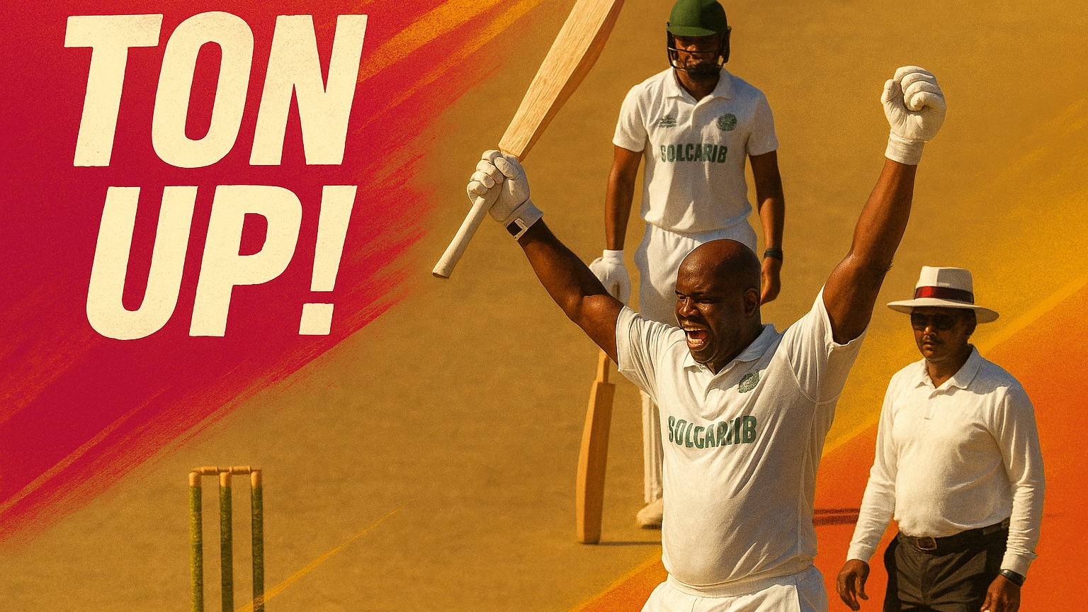 Sunil Ambris's 107 off 176 | Match 2, Day 3