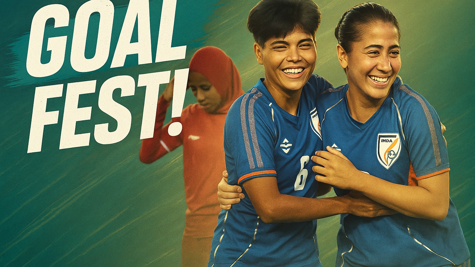 GOAL FEST! India Women run riot in 11-0 masterclass