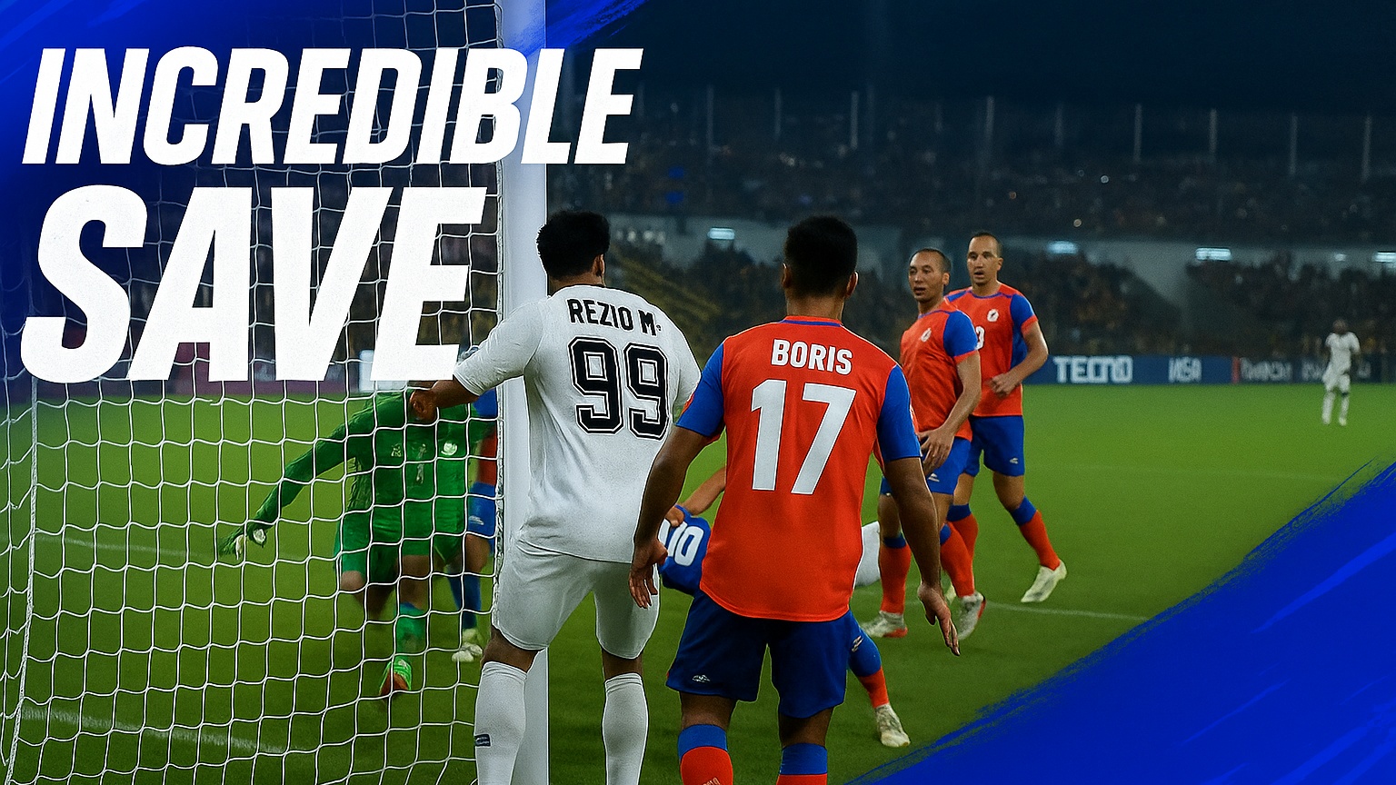 Unbelievable Reflexes! Hrithik Tiwari pulled off a miracle stop