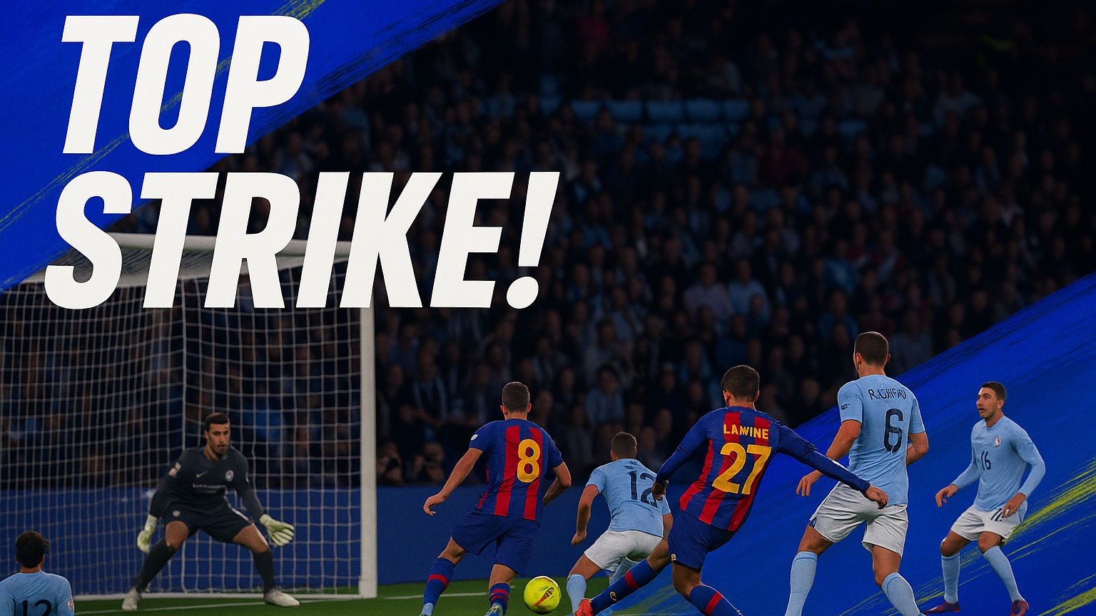 Right-foot Rocket! Lamine rifled in Rashford’s cut-back