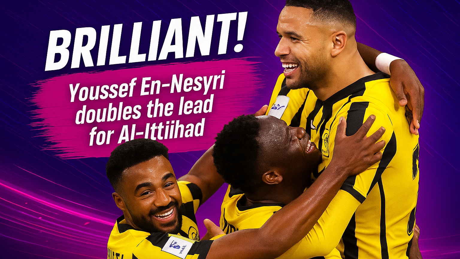 BRILLIANT! Youssef En-Nesyri doubles the lead for Al-Ittihad