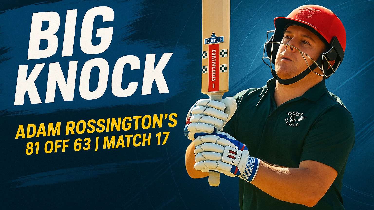 Adam Rossington's 81 off 63 | Match 17