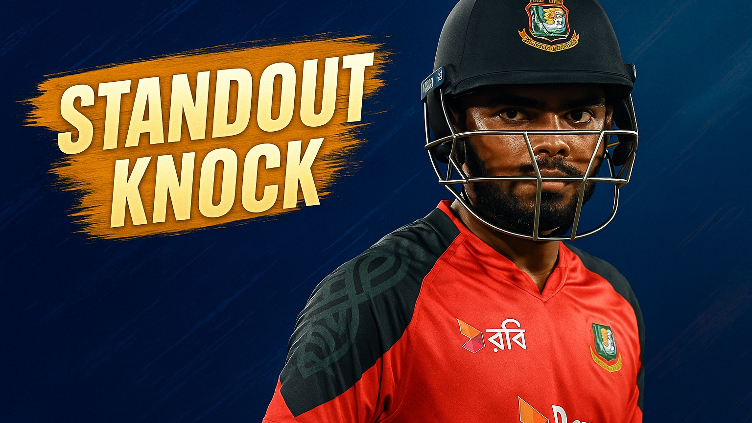 Towhid Hridoy's 83* off 50 | 1st T20I