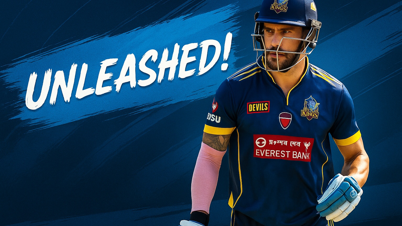 UNLEASHED! Faf du Plessis smashes it all over the park