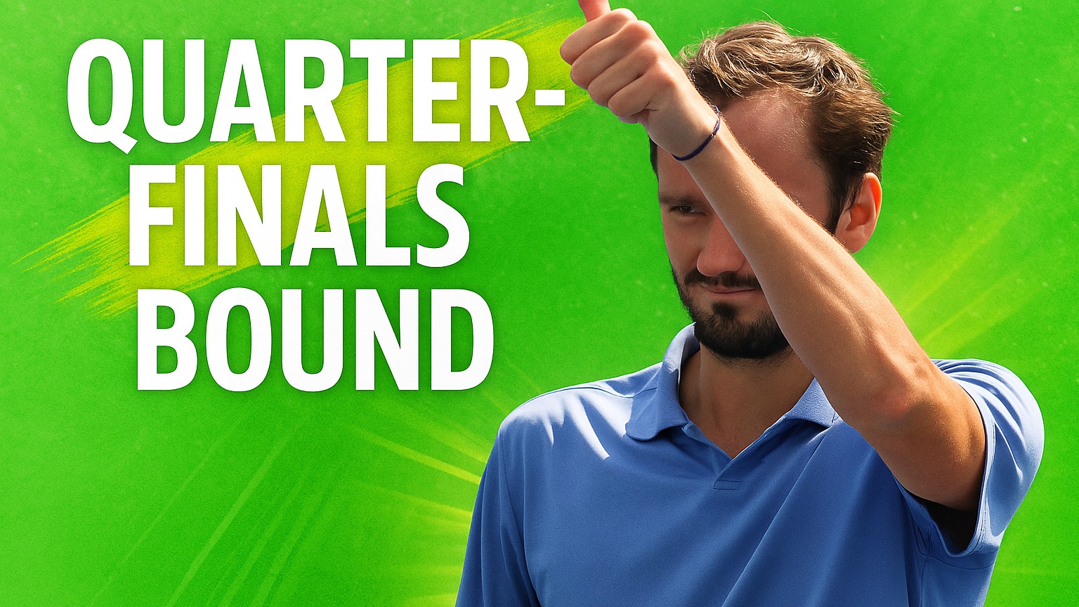 Quarter-Finals Bound! Medvedev defeats Michelsen in straight sets