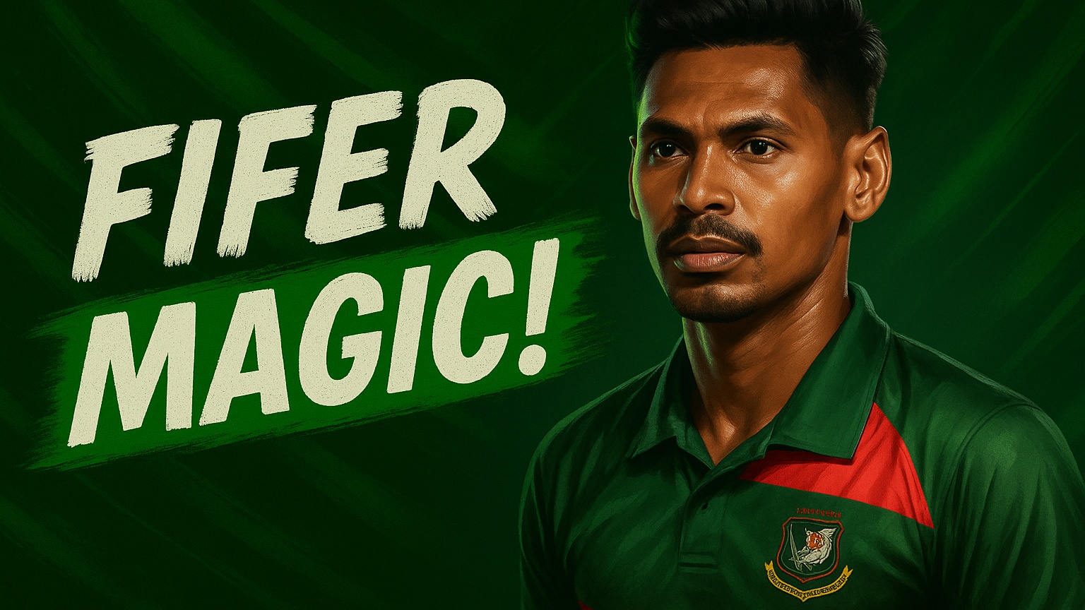 FIFER MAGIC! Mustafizur Rahman rips through the Kiwis