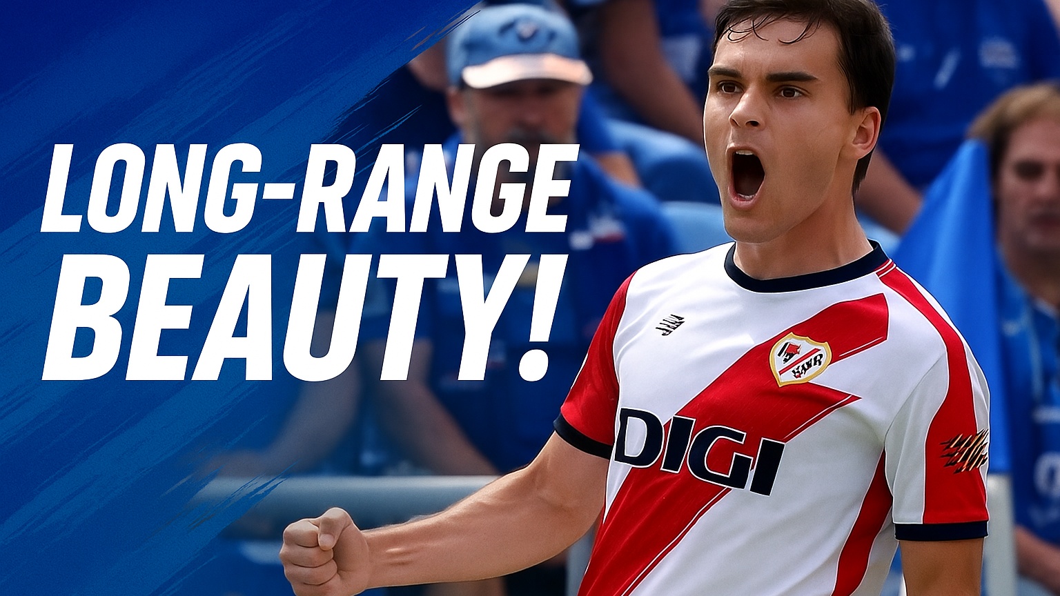 LONG-RANGE BEAUTY! Camello scores a sensational curler