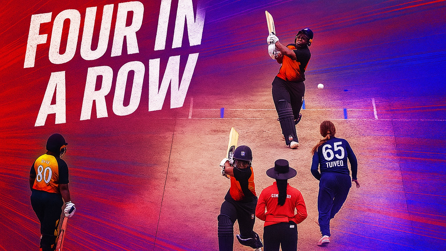 444! Hollan Doriga finds the ropes