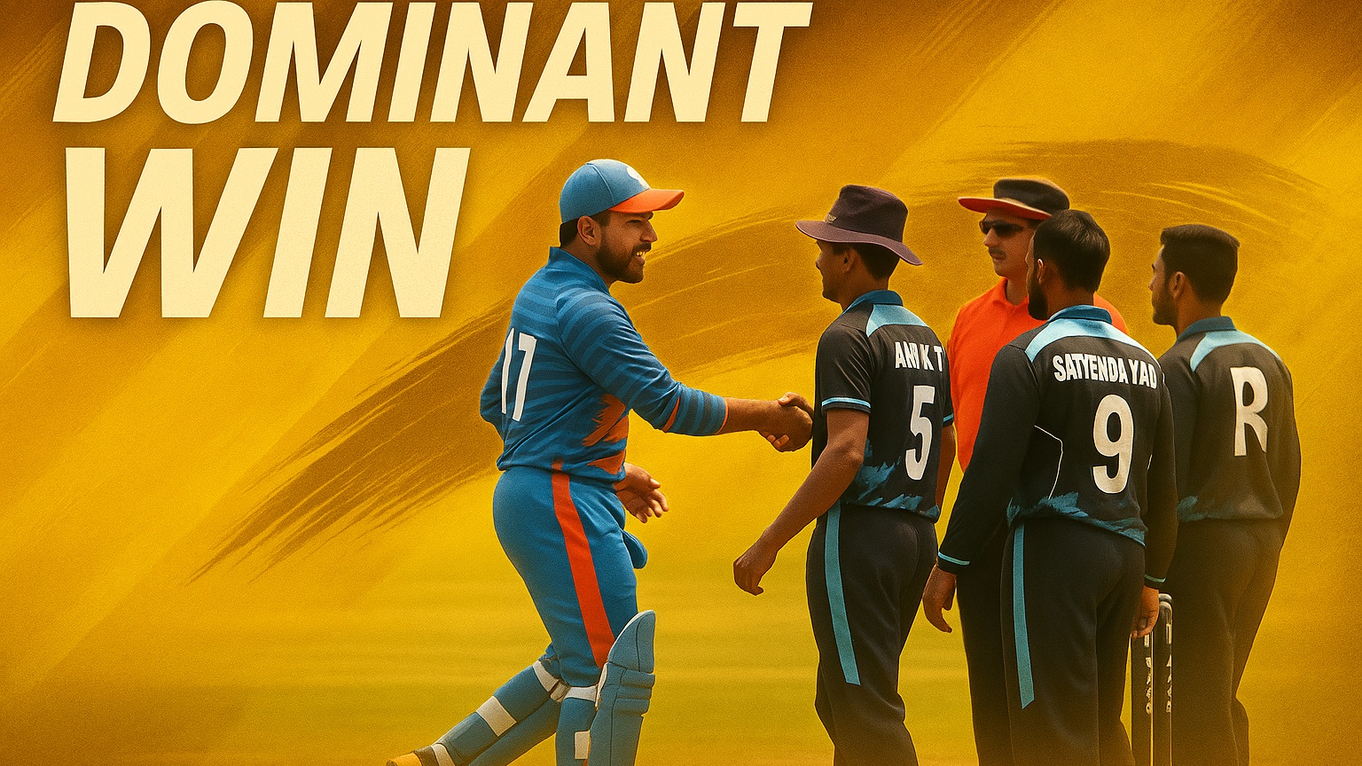 Saryu Smashers beat Yamuna Super Kings by 10 wickets | Match 24