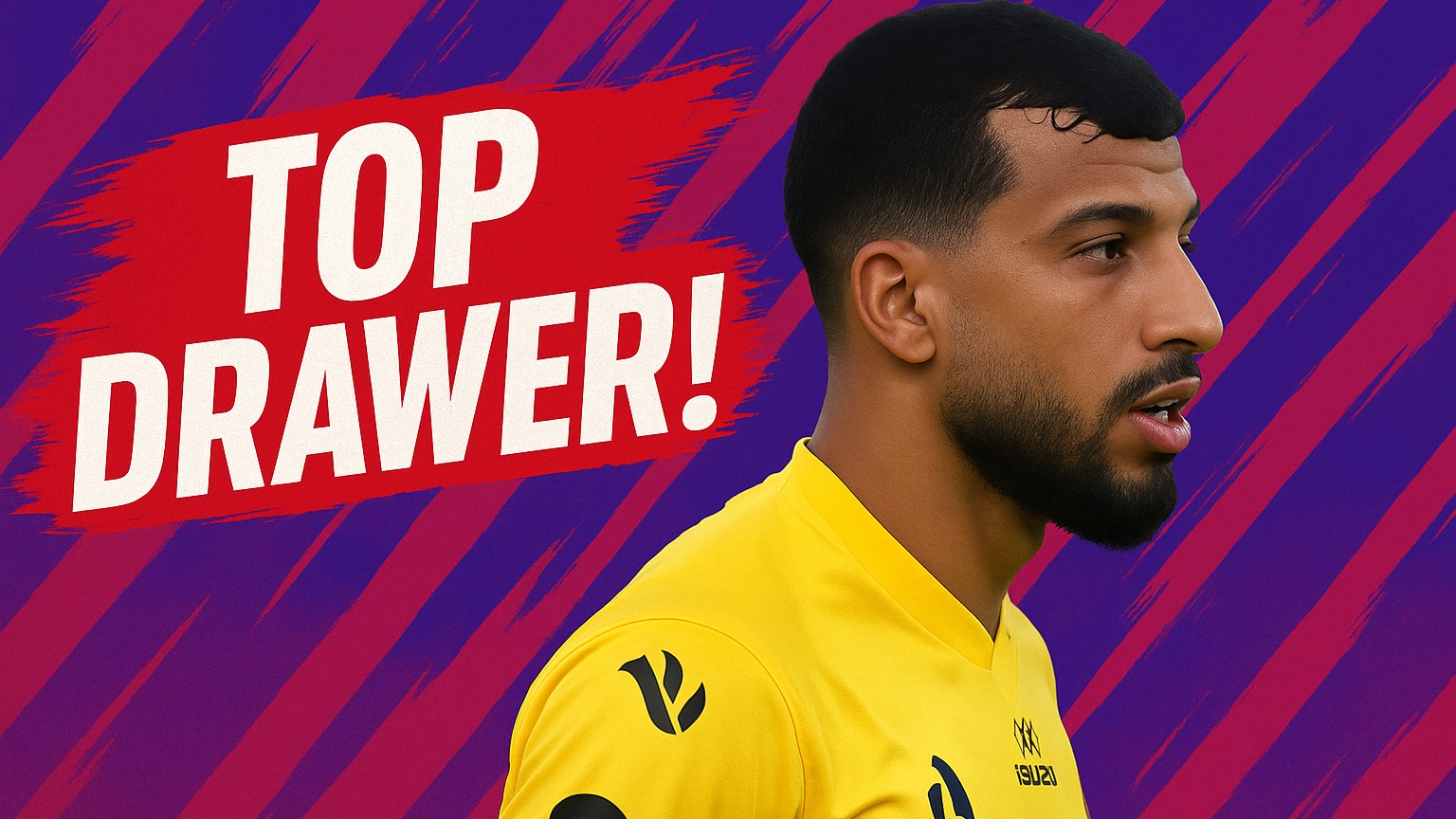 TOP DRAWER! Ali Auglah curls in a spectacular free-kick