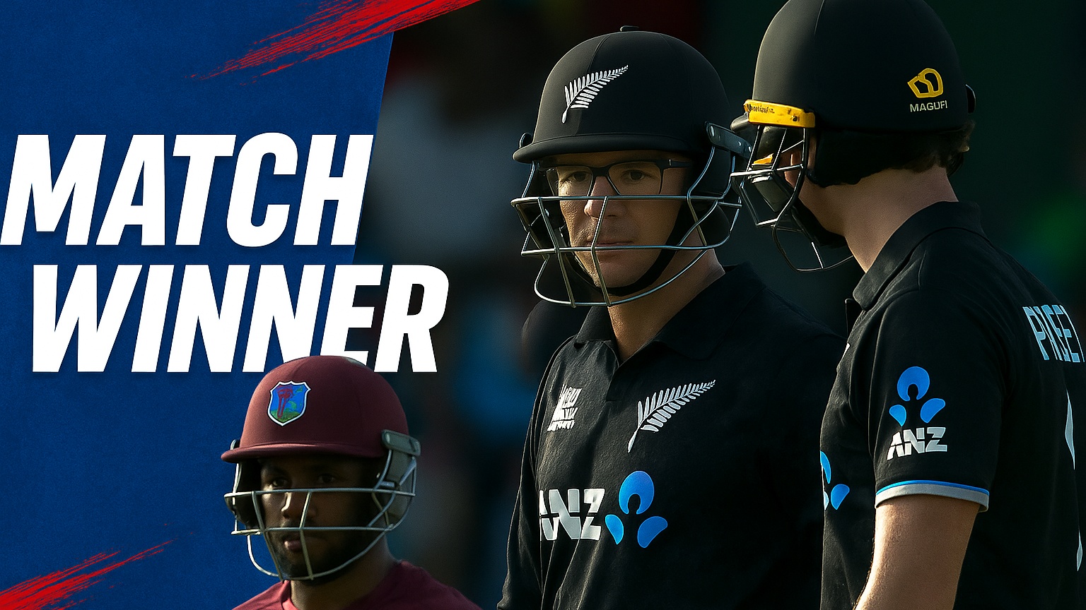 New Zealand beat West Indies by 1 wicket | 4th ODI