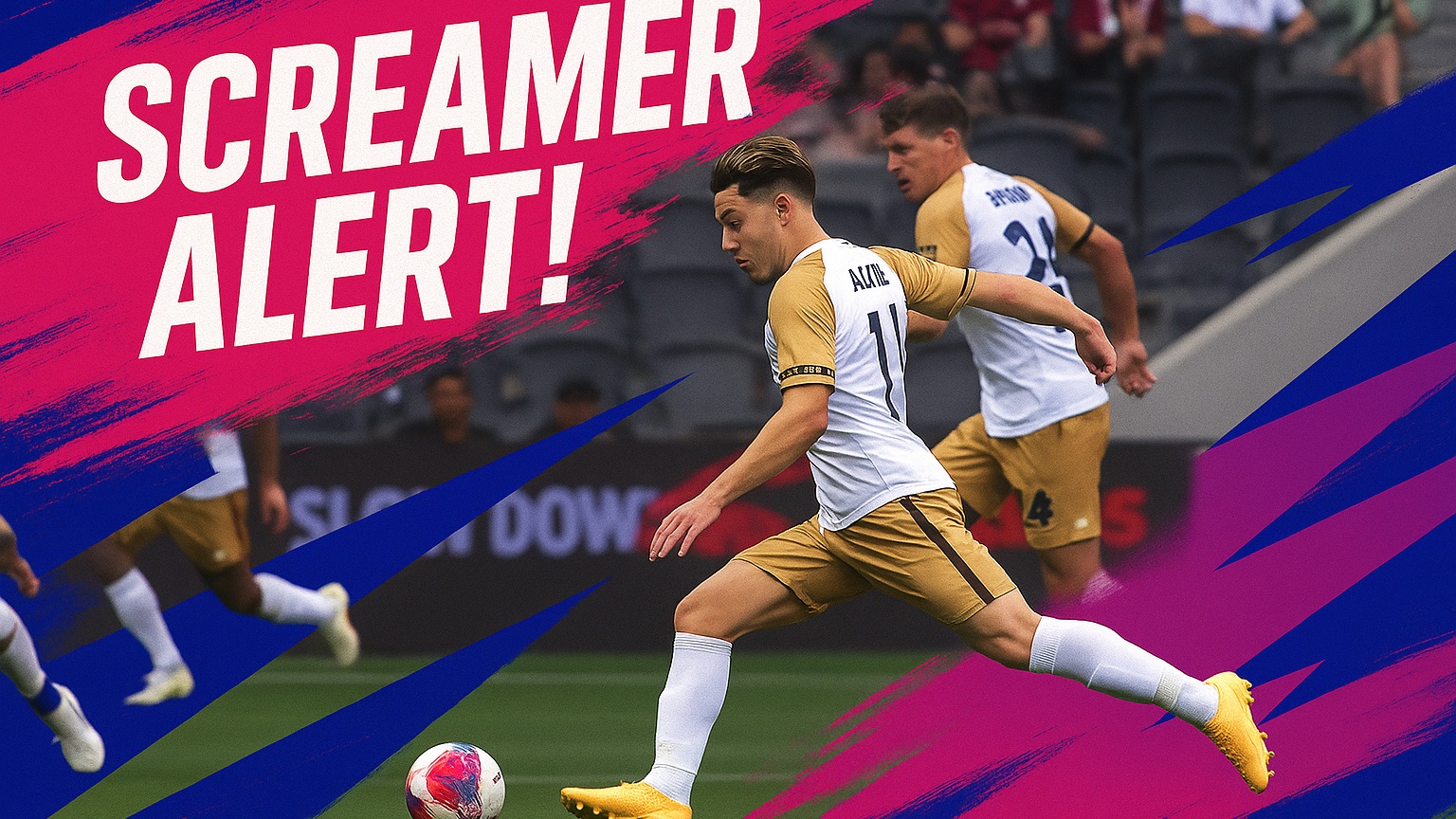 SCREAMER ALERT! Eli Adams launches a thunderbolt