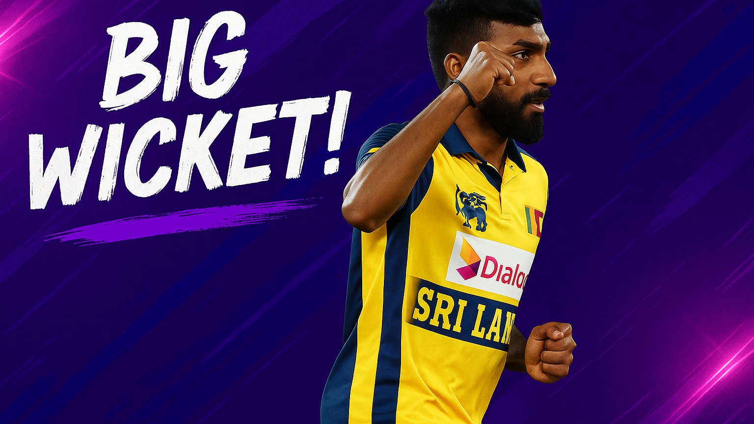 4444W! Eshan Malinga has the last laugh 