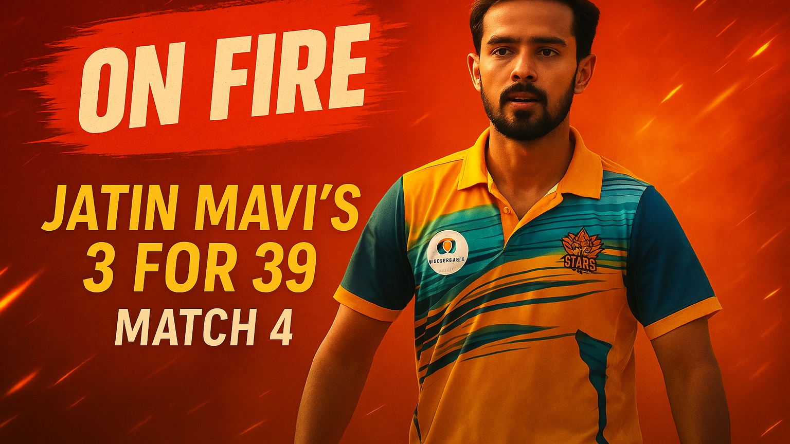 Jatin Mavi's 3 for 39 | Match 4