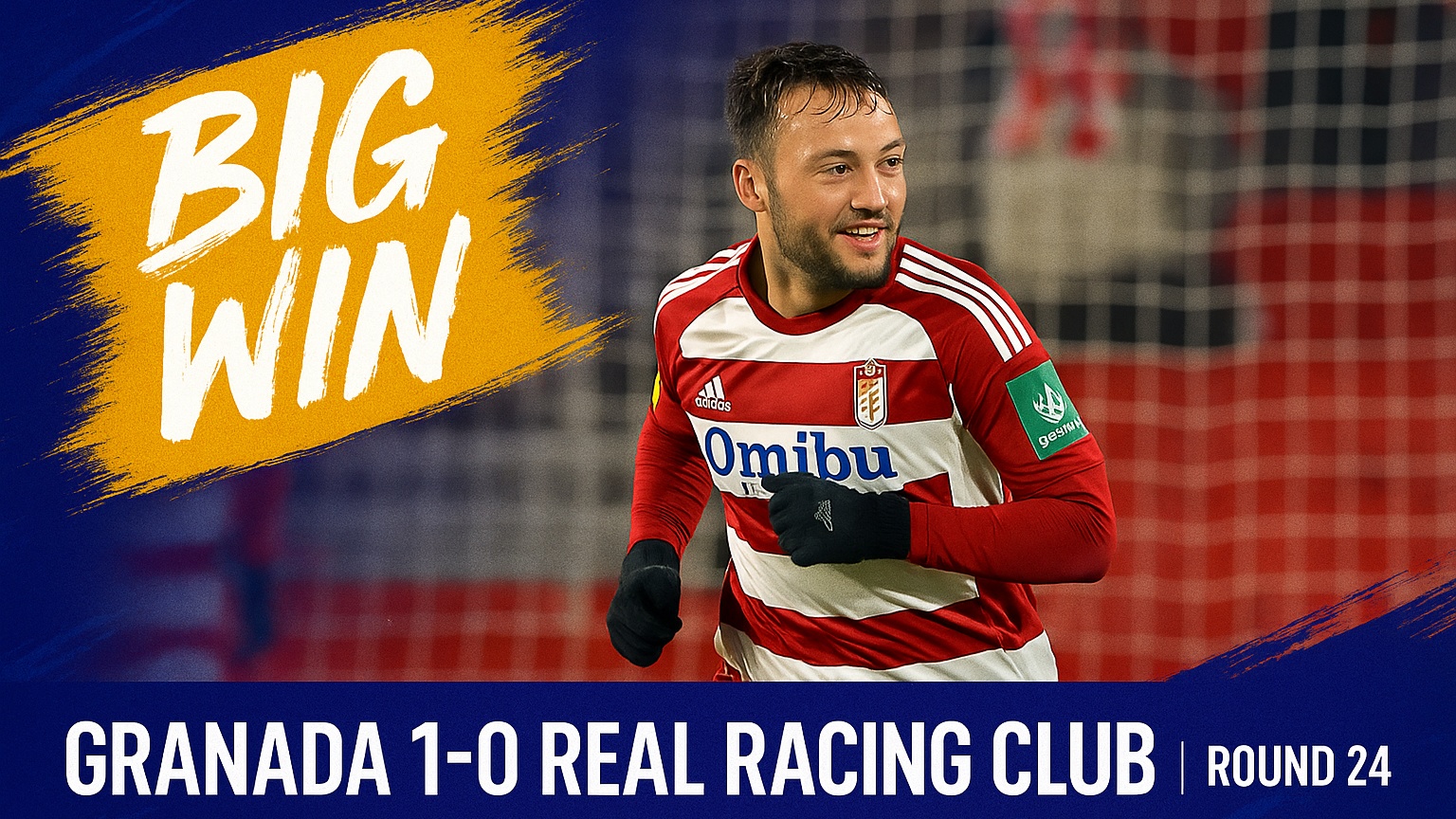 Granada 1-0 Racing de Santander | Round 24