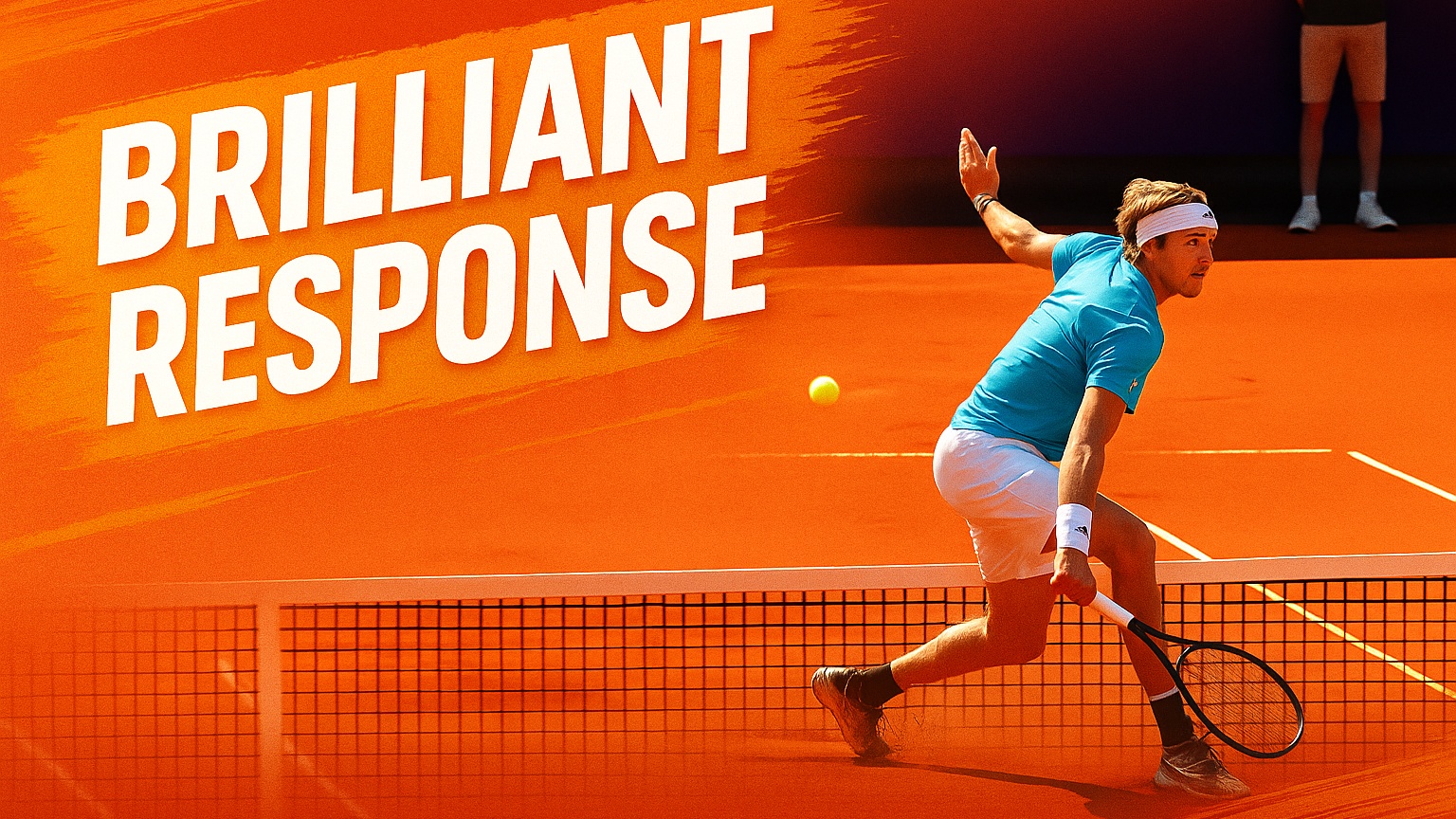 JAW-DROPPING POINT! Zverev answers with pure brilliance