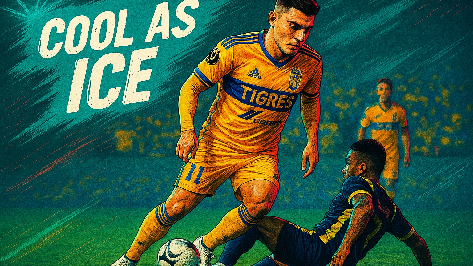 COOL AS ICE! Brunetta fires Tigres into the finals