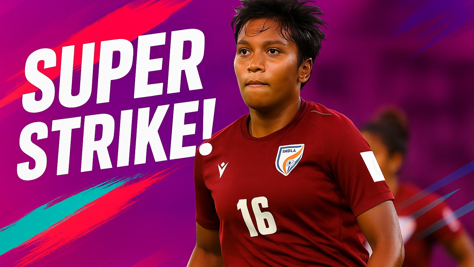 GOLAZO! Manisha fires India level with a stunning free-kick