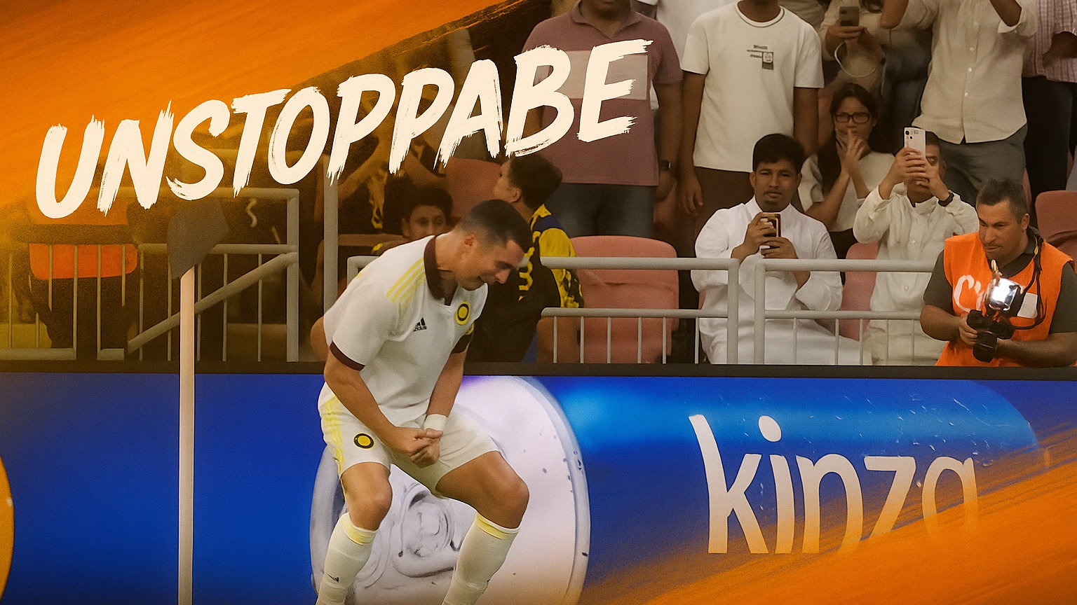 UNSTOPPABLE! CR7 took flight with a stunning header