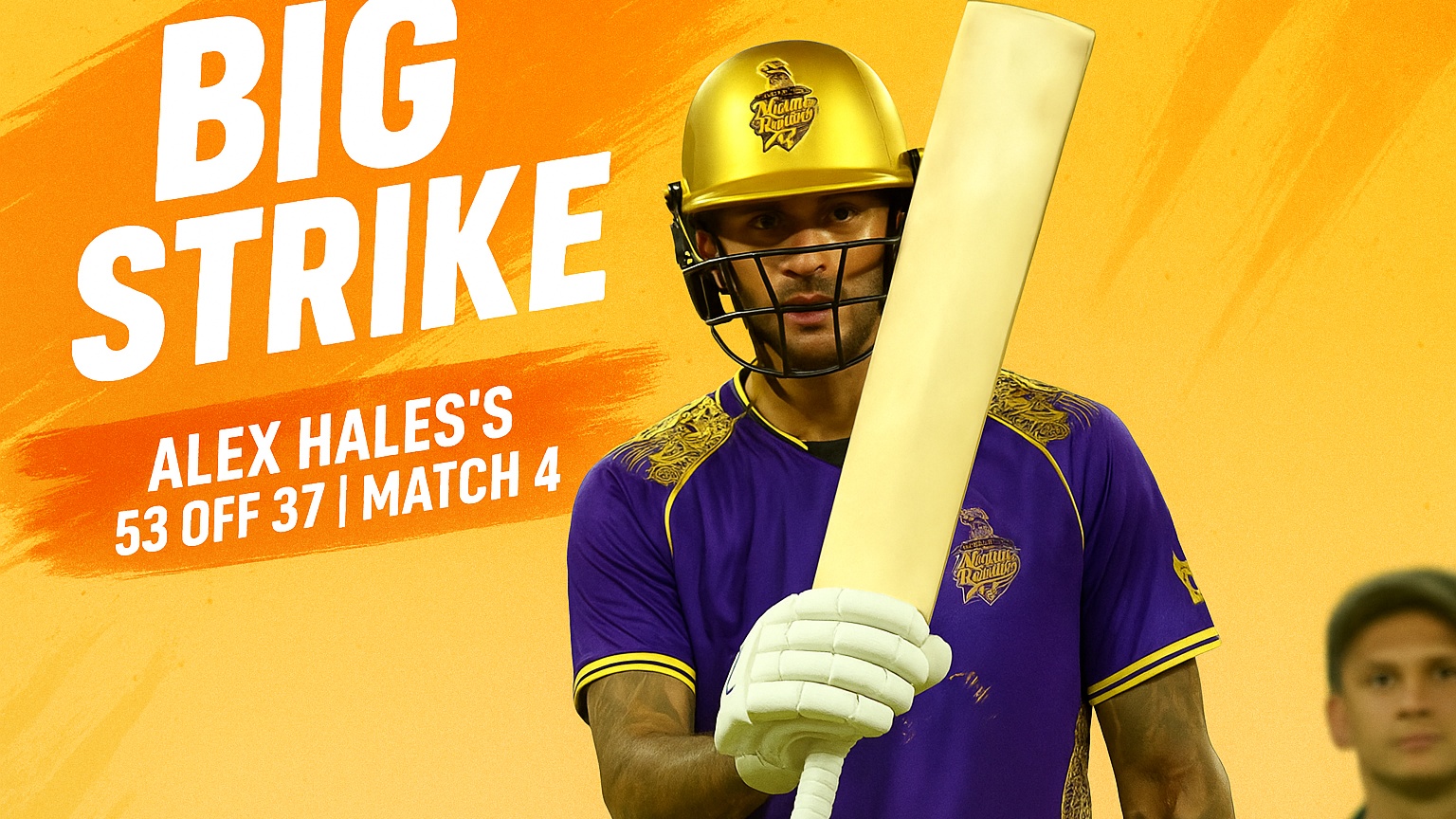 Alex Hales's 53 off 37 | Match 4