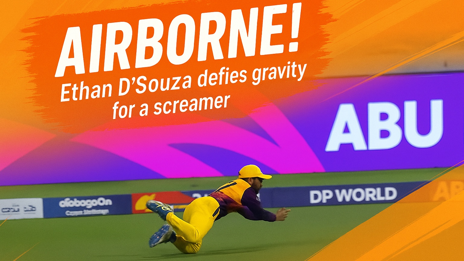 AIRBORNE! Ethan D'Souza defies gravity for a screamer