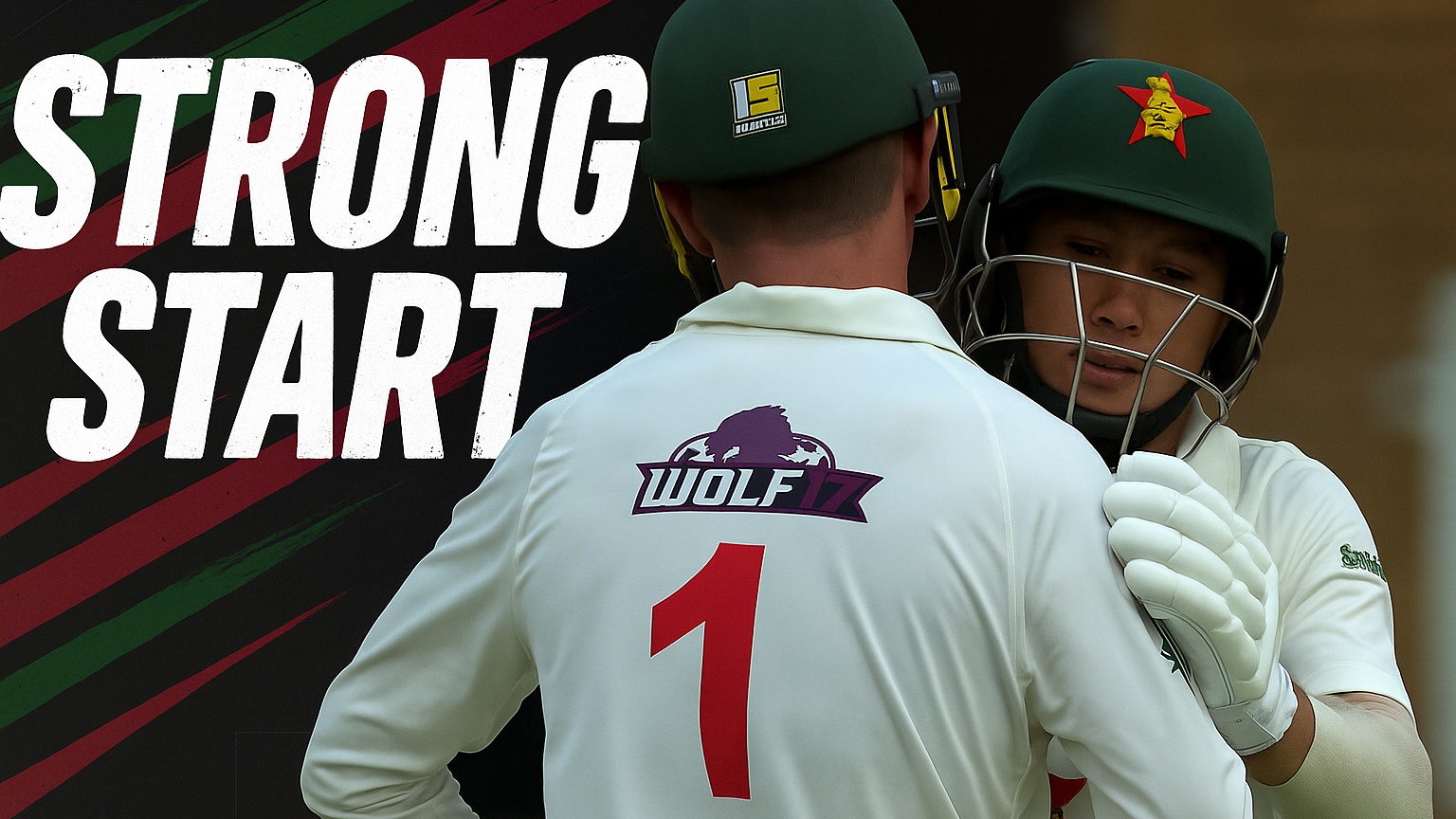 Zimbabwe lead by 3 runs | One-off Test, Day 1