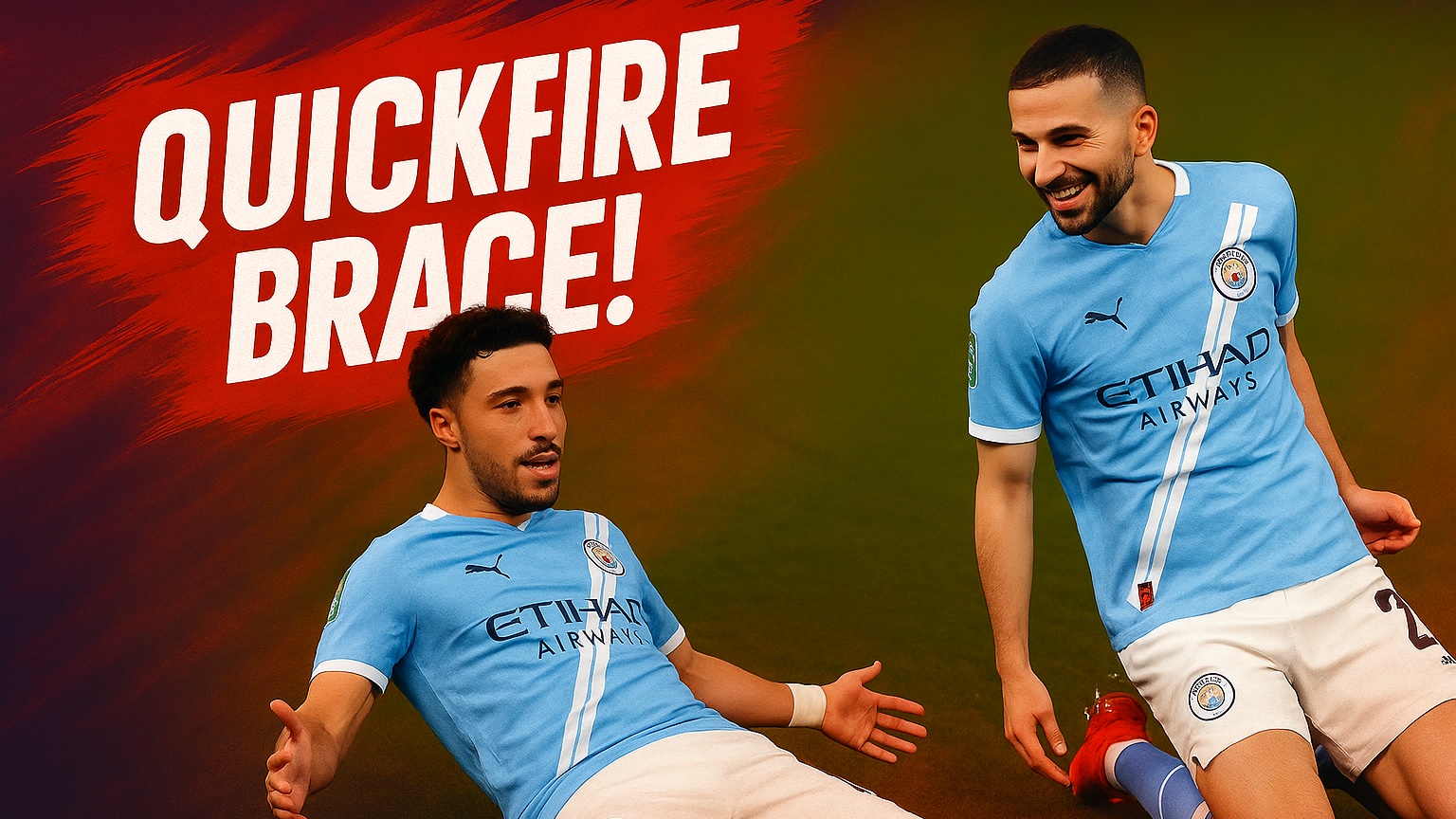 QUICKFIRE BRACE! Marmoush powers Man City into the final