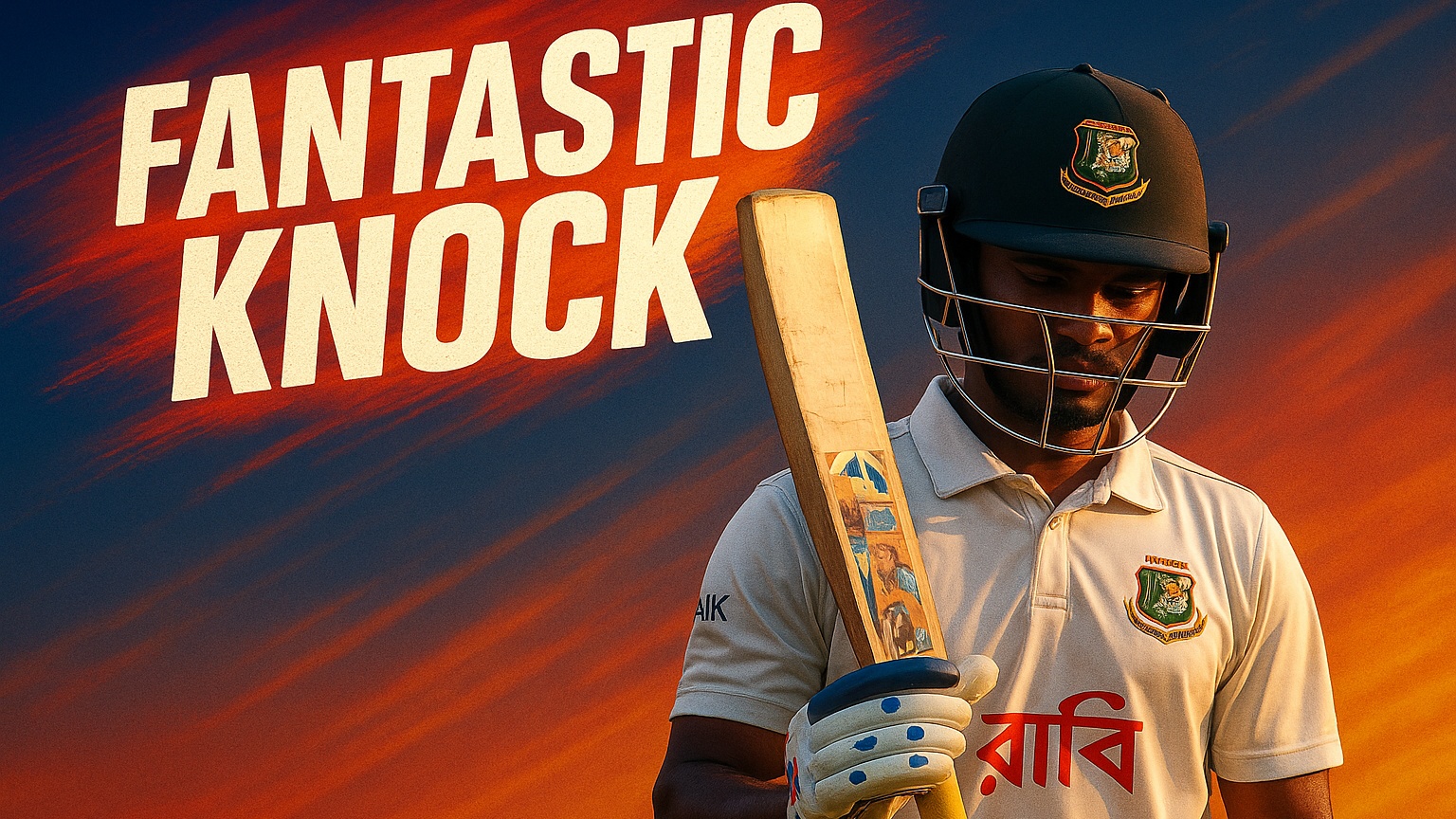 Mahmudul Hasan Joy's 60 off 91 | 2nd Test, Day 3