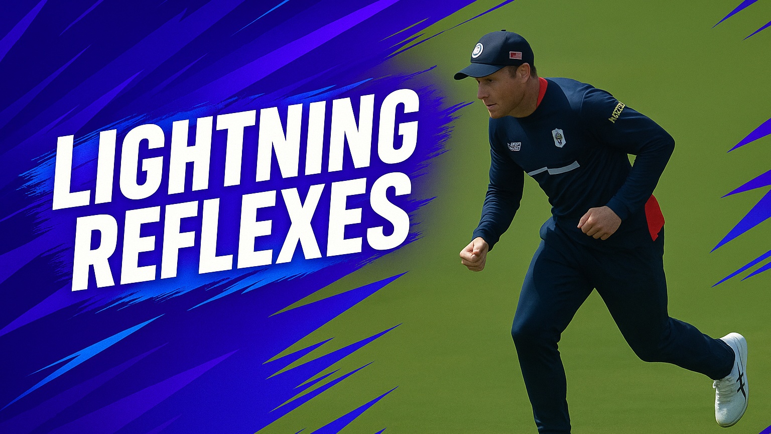 LIGHTNING REFLEXES! Martin Guptill takes a blinder