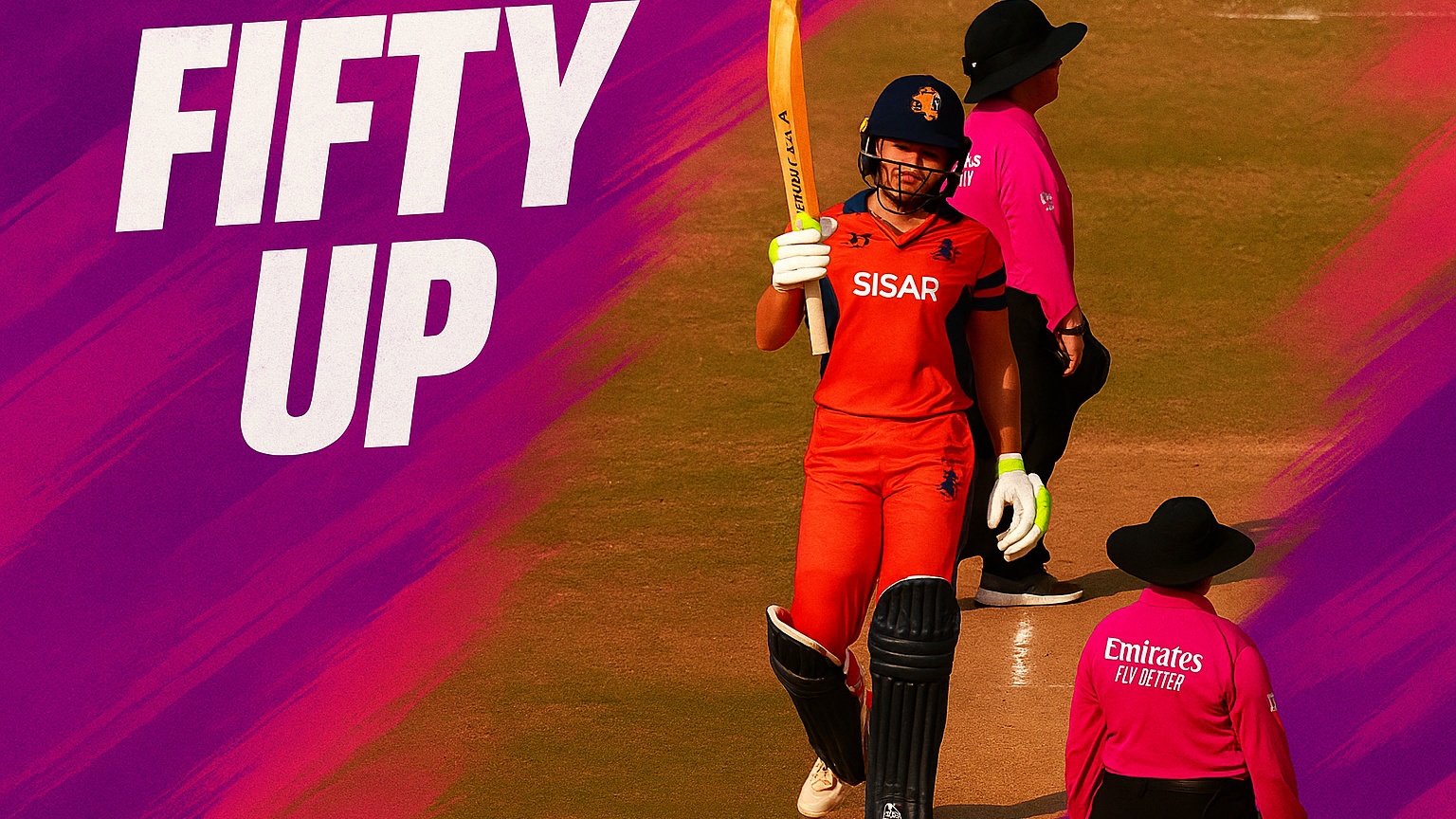 Sterre Kalis's 55* off 44 | Match 23