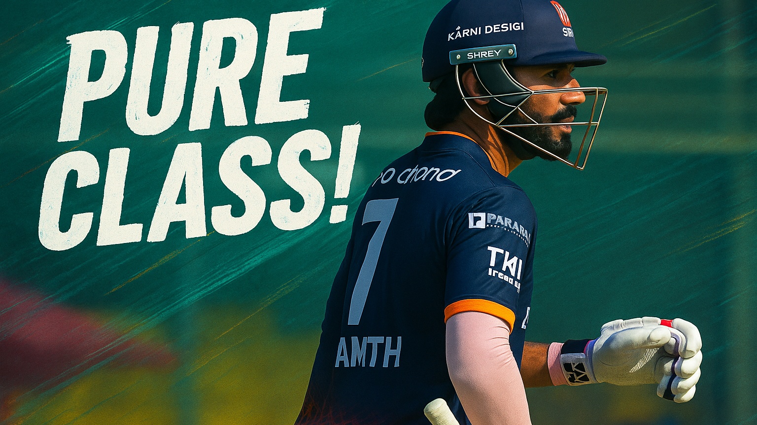 PURE CLASS! Parth Chaudhary slams a sensational century
