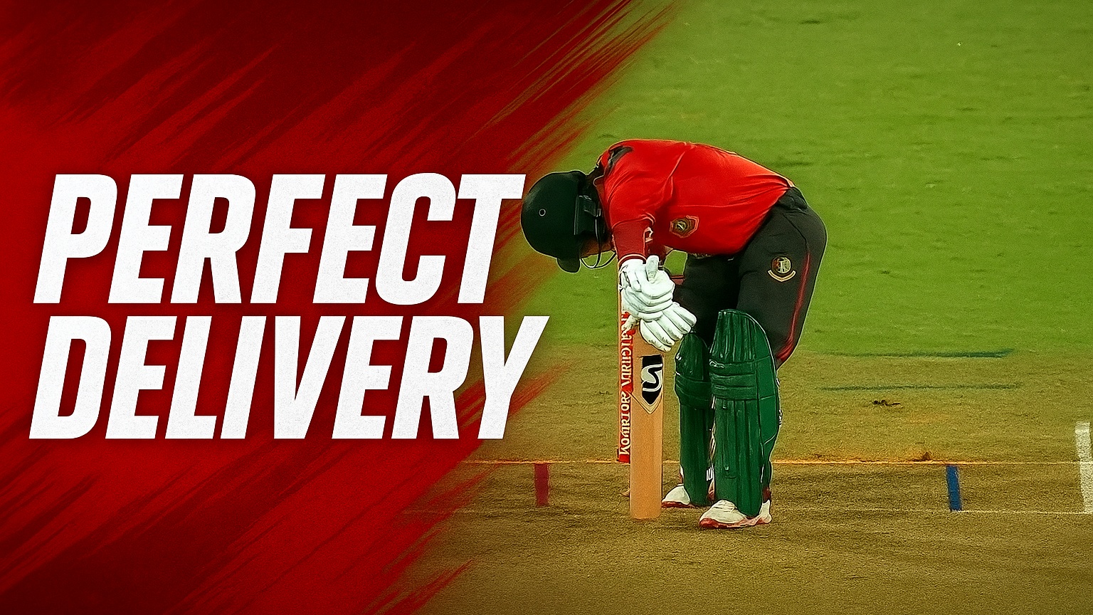 Deceptive Drift! Akeal Hosein bowled Litton Das with a peach