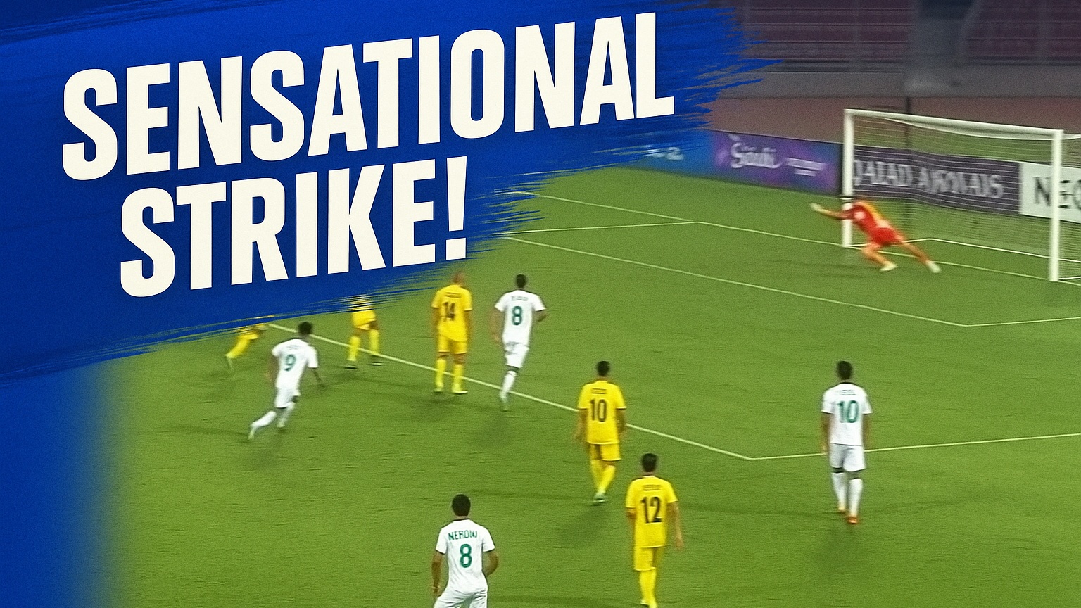 SENSATIONAL STRIKE! Fettouhi gave Al-Ahli an early lead