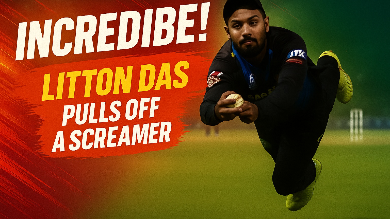 EXQUISITE! Litton Das dazzles with a stunning catch