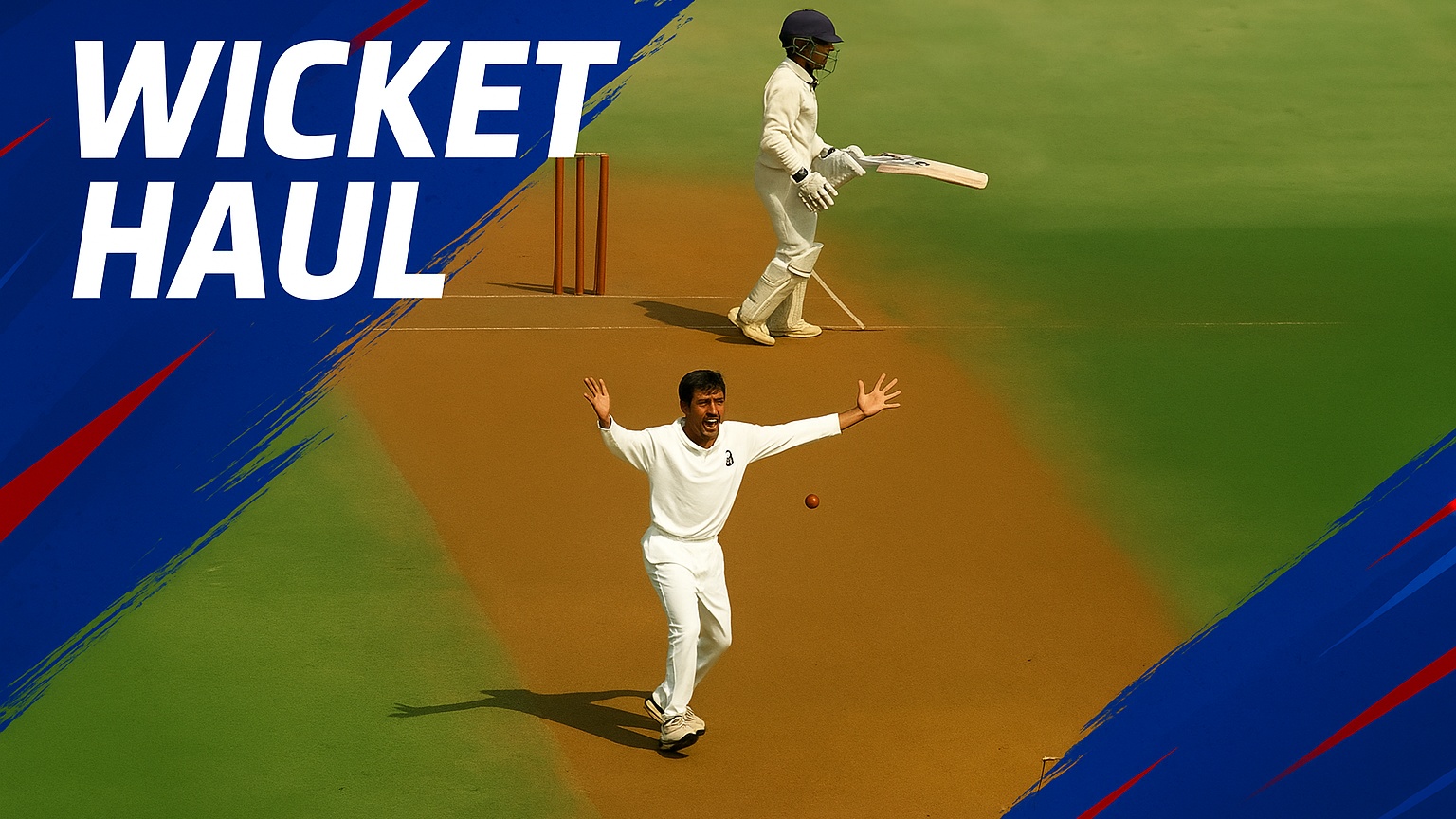 Arnav Patil's 3 for 20 | Match 1, Day 2 