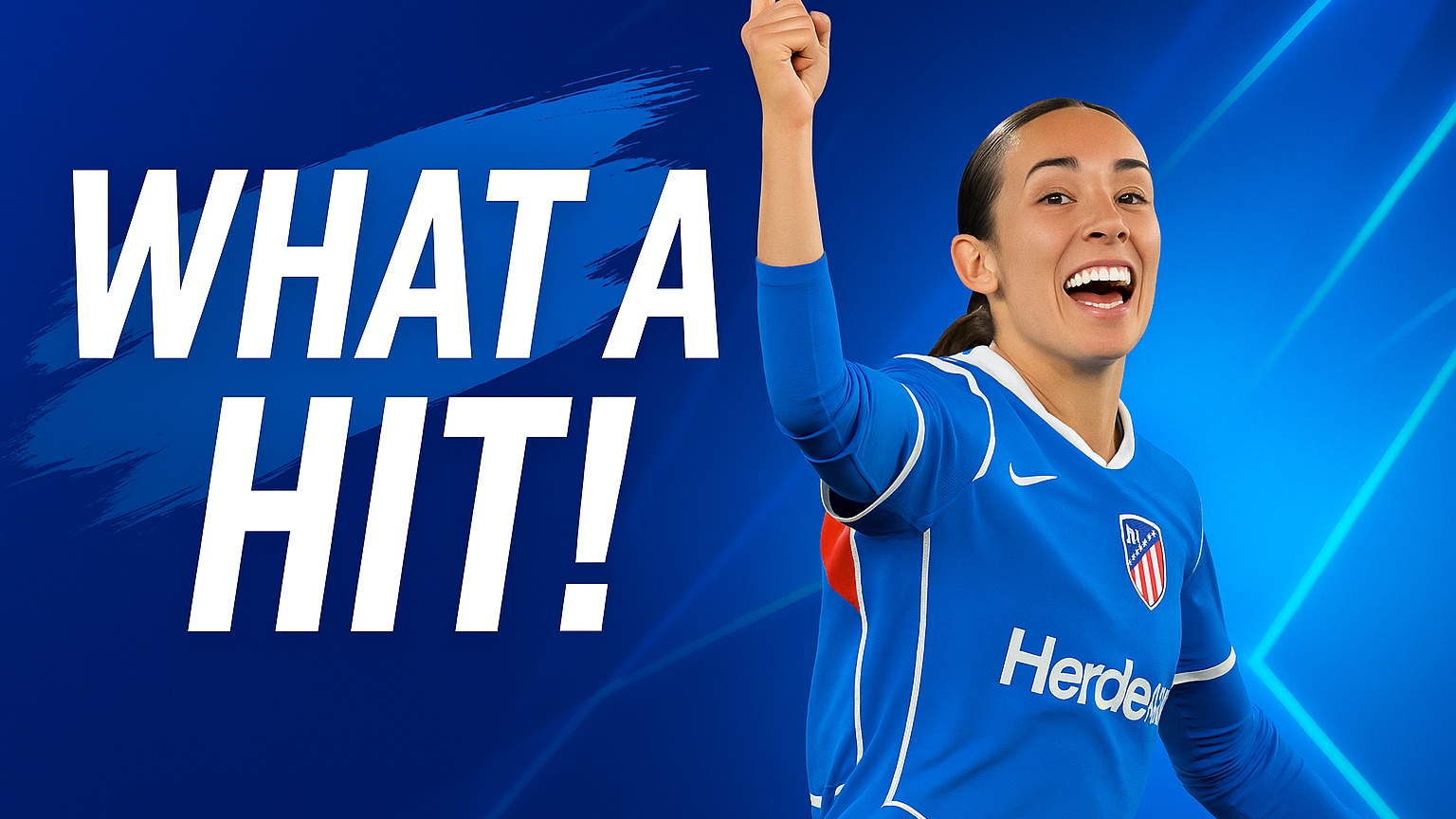 BOOM! Julia Bartel loads up and launches a belter from far out