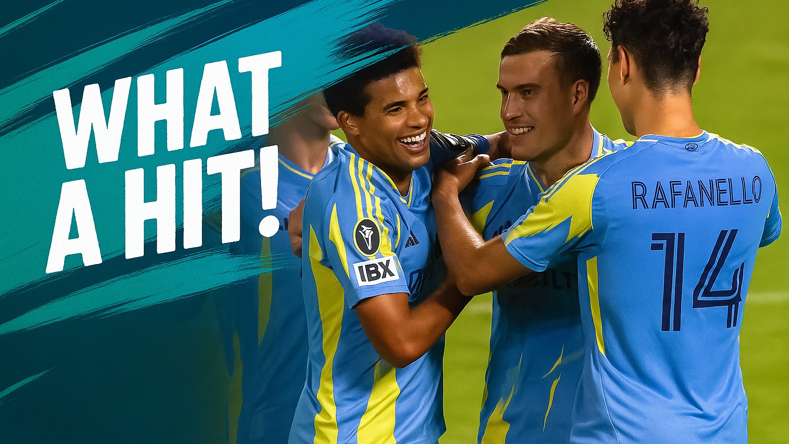 GOLAZO! Milan Iloski's inch-perfect free-kick puts the Union ahead