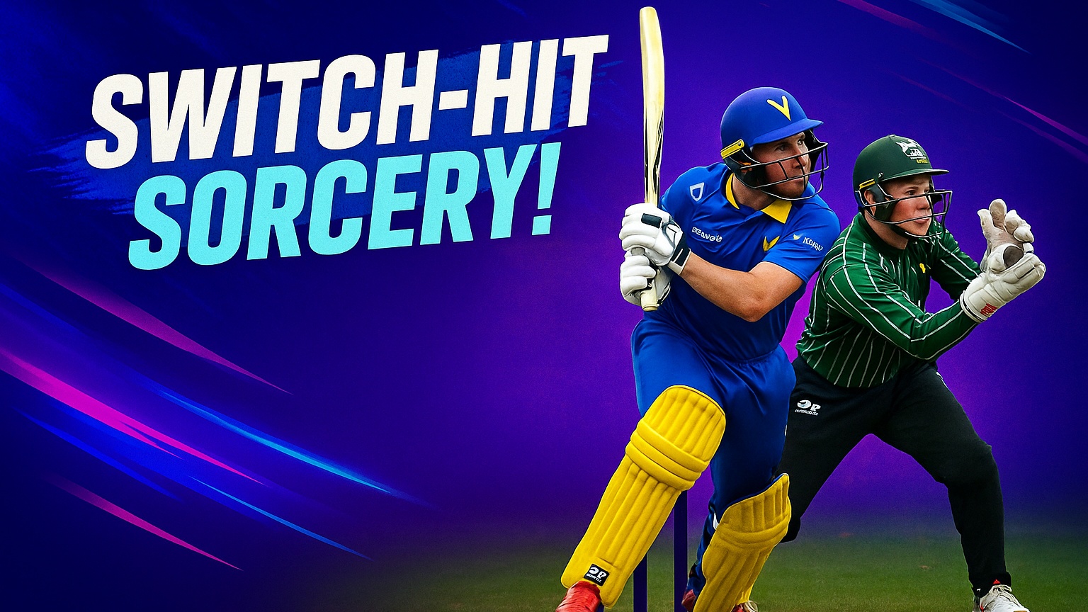 Switch-Hit Sorcery! Glenn Phillips smokes it for a maximum